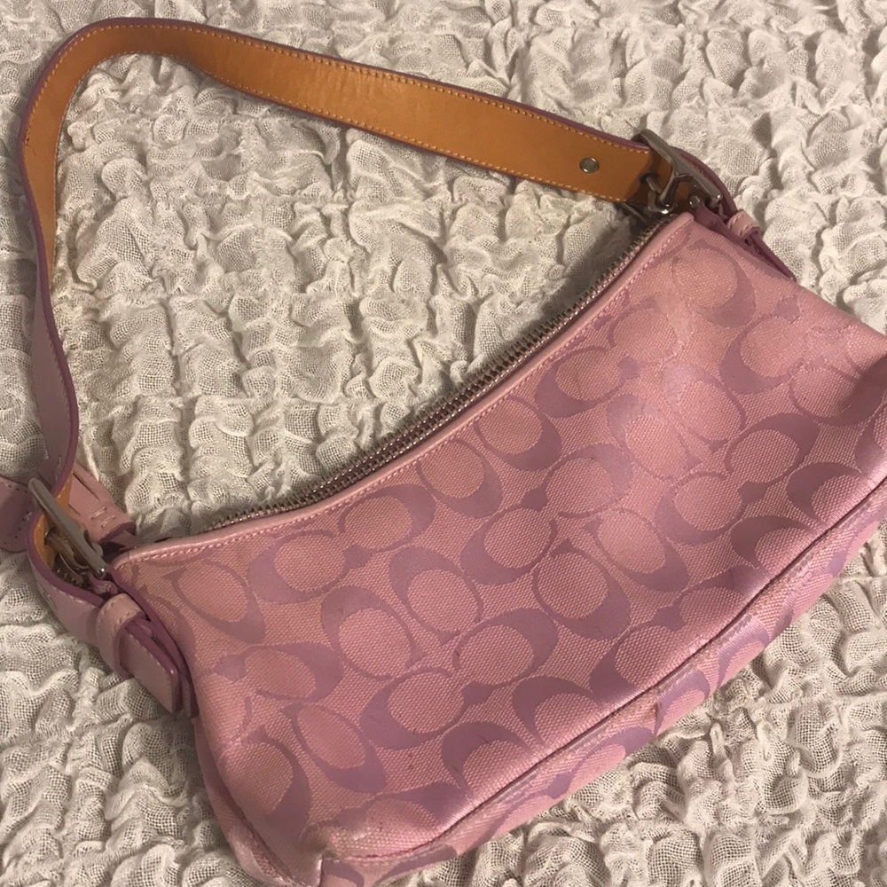 Baby Pink Coach purse